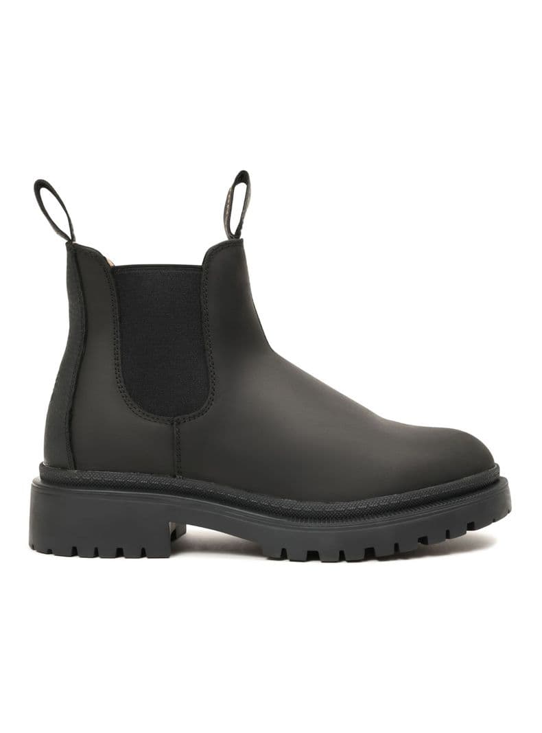 Botin Cuero Chelsea Original-2 Mujer Negro 35