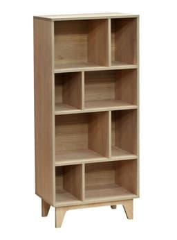 Librero Domino Maxi Carvalo Beige