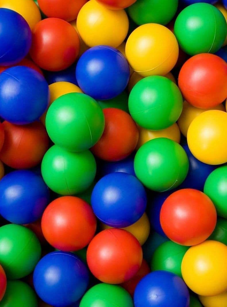 Pack de 100 Pelotas de Piscina 8 cm