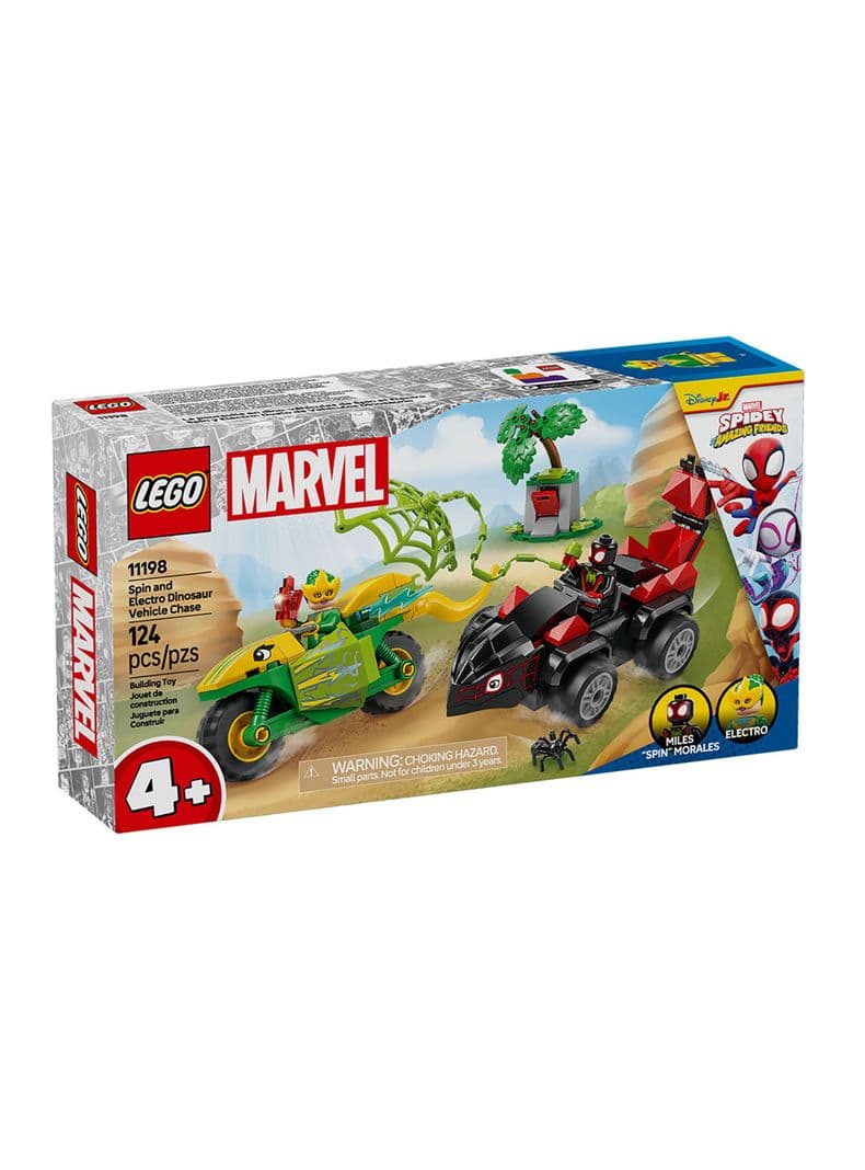 Lego Spin y Electro Duelo ee Vehiculos Dinosaurio