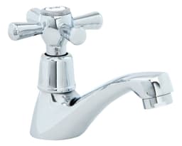 Llave lavatorio Mossini cruz cromo Stretto