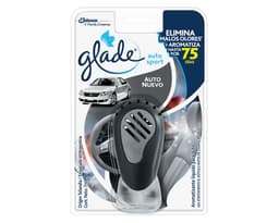 Aromatizante 7 ml Auto sport auto nuevo + aparato Glade