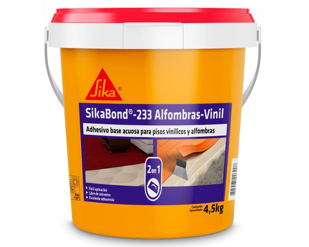 Adhesivo alfombras y pisos vinilicos Sikabond 233