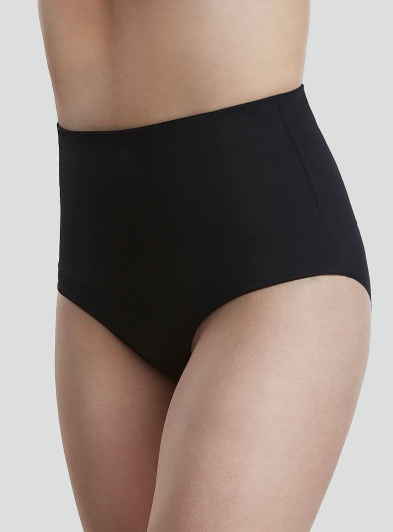 Calzon Flores Control Abdominal de Microfibra 4126 Negro M