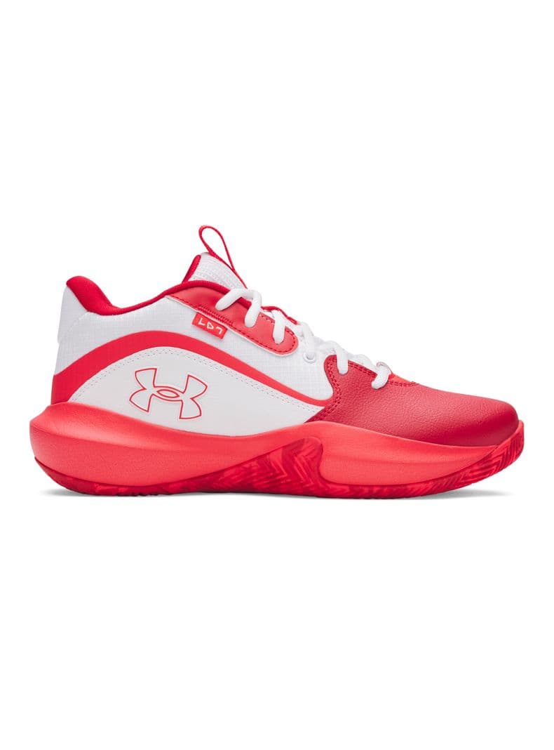 Zapatilla de Basquetbol Ua Lockdown 7 Unisex Blanco CL 40 | US 8 | 26 CM