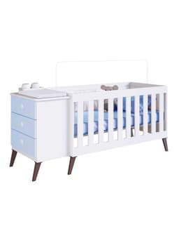 Cuna Encanto Celeste Kidscool