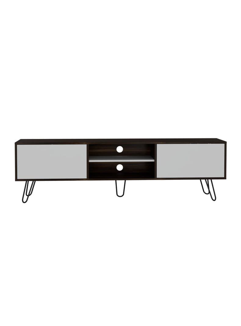 Rack Vassel Tv 80" Z-180 Habano-Blanco Cafe