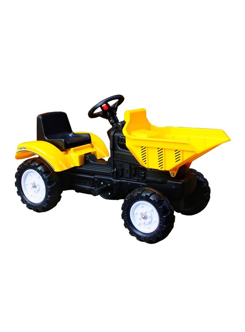 Tractor con Pala Amarillo