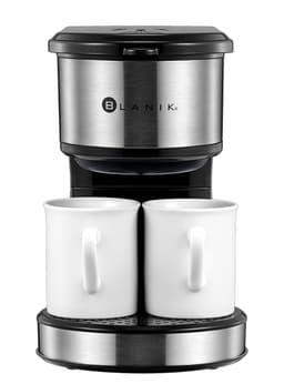 Cafetera de Filtro de 2 Tazas Negro e Inox