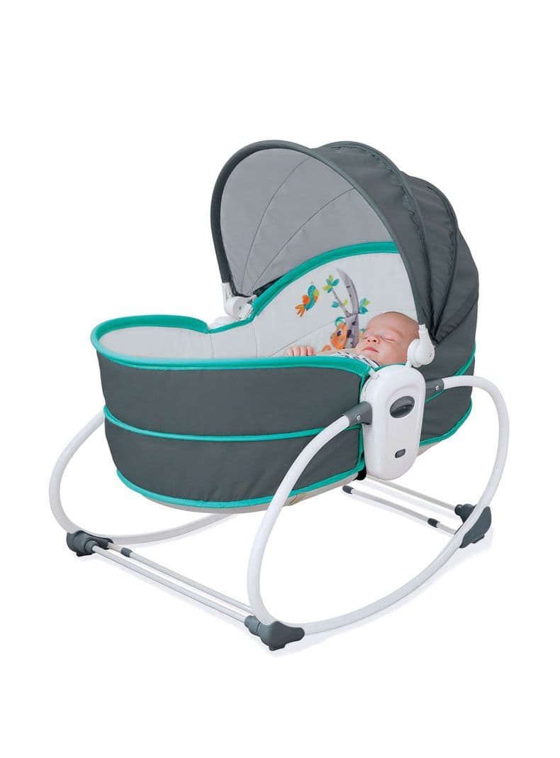 Silla Nido Mecedora 5 en 1 Plastico Verde
