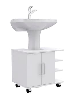 Mueble Optimizador Lavamanos 2 Puertas TuHome