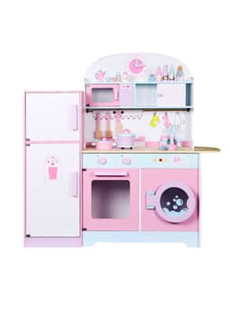 Juguete Mini Hogar Cocina Vintage con Refirgerador Kidscool