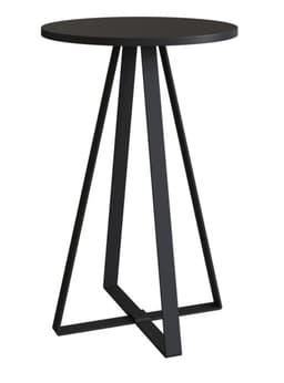 Set de 2 Mesas Laterales 45 cm Negro