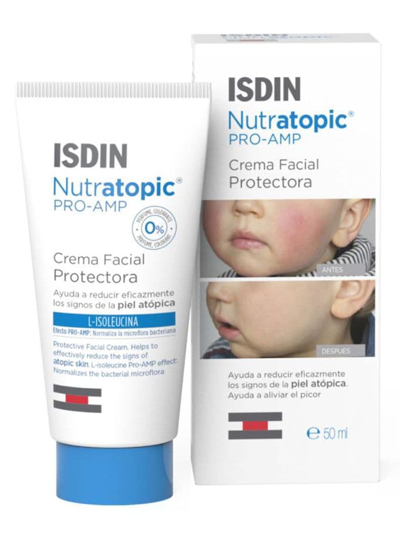 Crema ISDIN Facial Nutratopic Pro-AMP Piel Atopica 50 ml