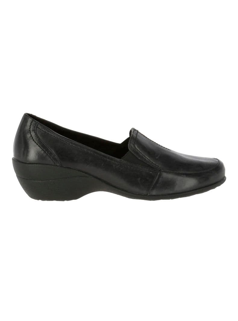 Zapato Casual Cuero Kana Slip On Mujer Carbon CL 37.5 | US 7.5 | 25 CM