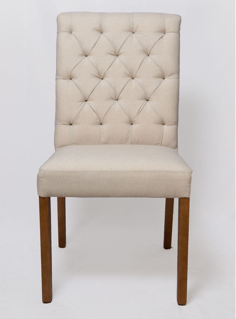 Silla Elis Lino Beige