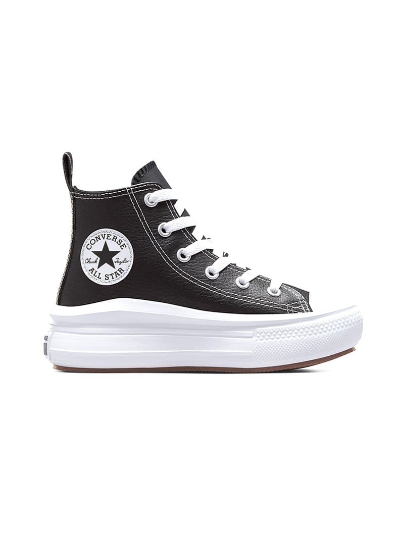 Zapatilla Urbana Chuck T. All Star Move Unisex T.30 a T.35 Negro