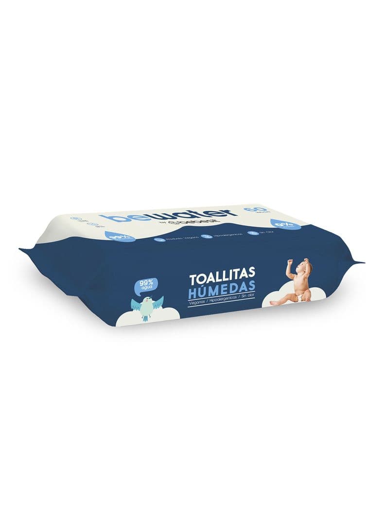 Caja Toallitas Humedas Be Water 12 Paquetes Bebesit