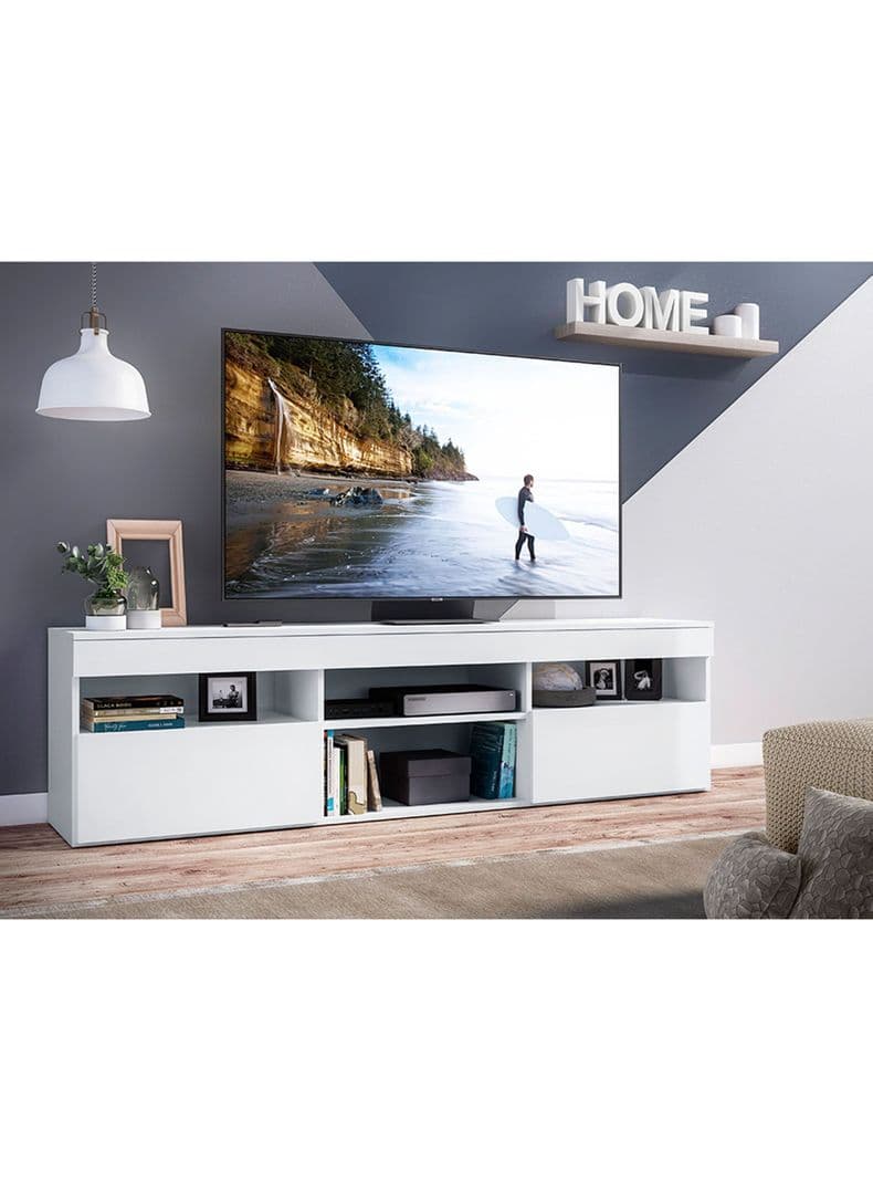 Rack TV 60" Paris Be Design Blanco