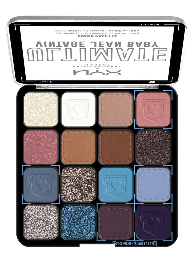 Paleta de Sombras NYX Professional Makeup Ultimate Shadow Palette Vintage Jean Baby