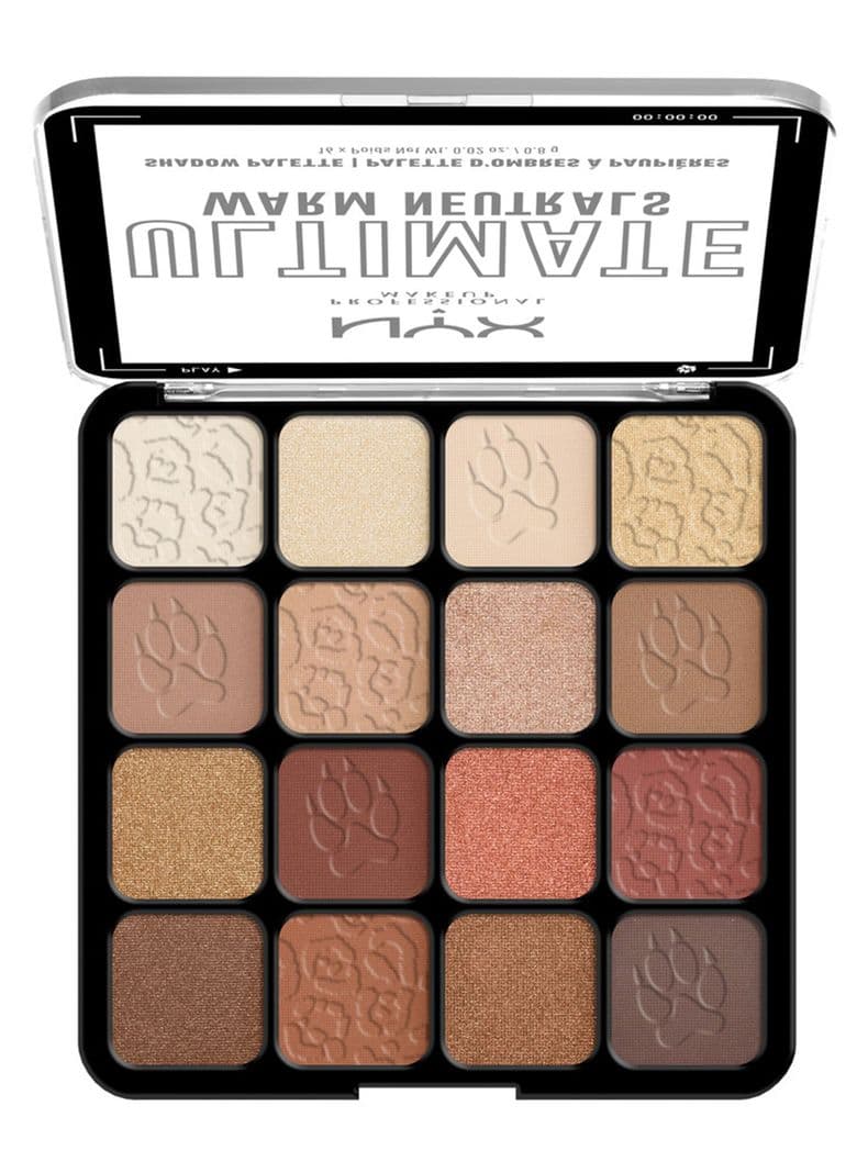 Paleta de Sombras NYX Professional Makeup Ultimate Shadow Palette Warm Neutrals