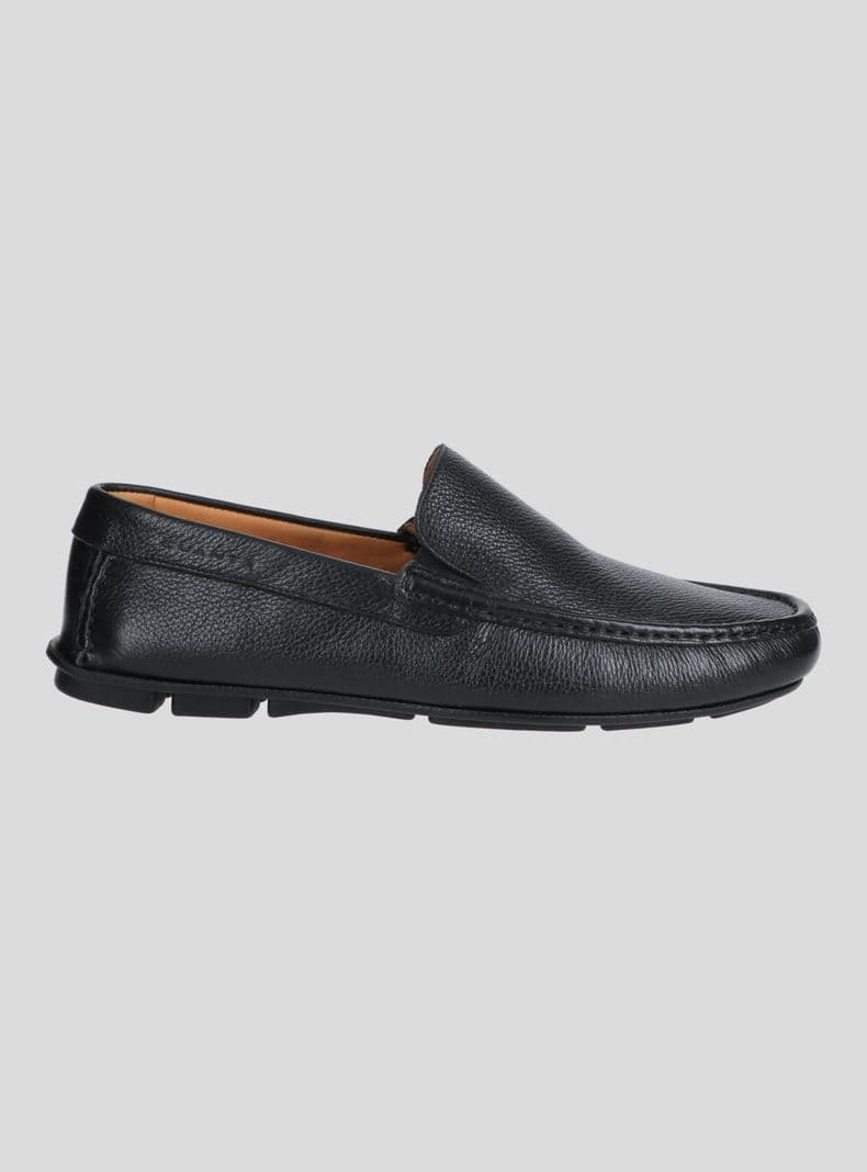 Mocasin Cuero Ancona34358 Hombre Negro 41