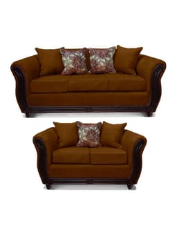 Juego Living Girona Sofa 3C + Sofa 2C Cafe