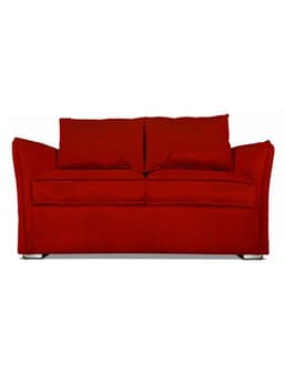 Sofa 2 Cuerpos Atlanta Rojo
