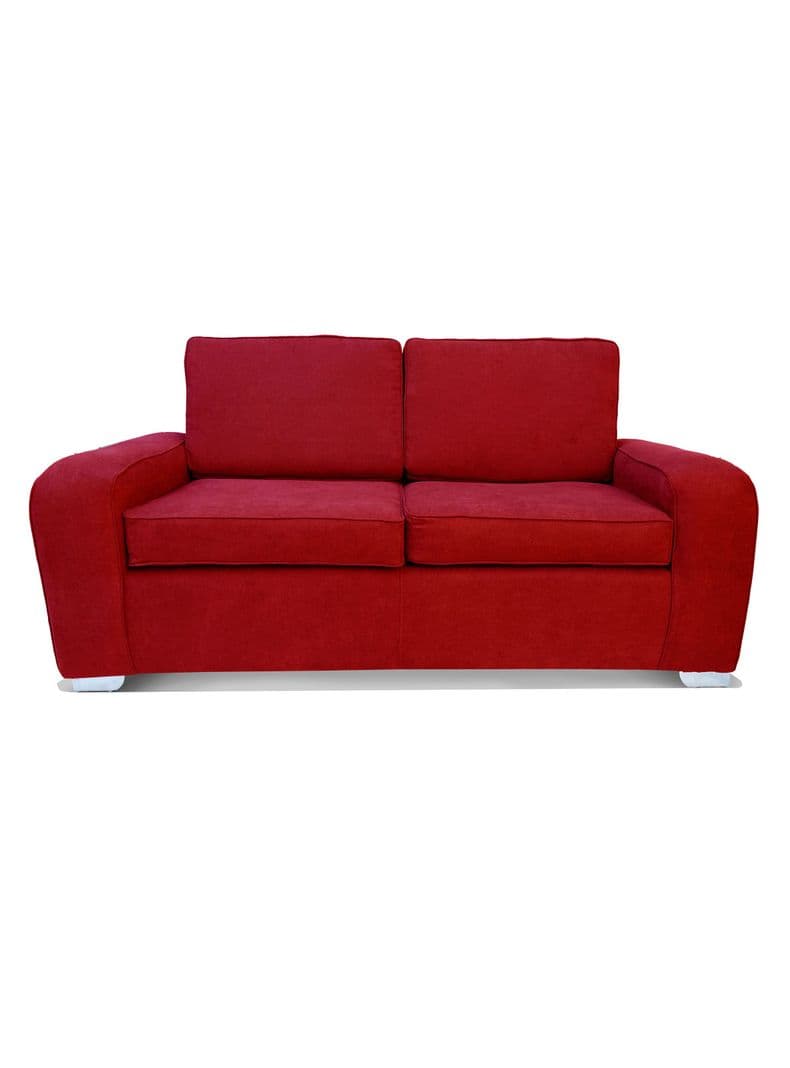 Sofa 3 Cuerpos Boston Rojo