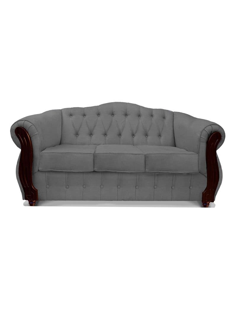 Sofa 3 Cuerpos Orlando Gris
