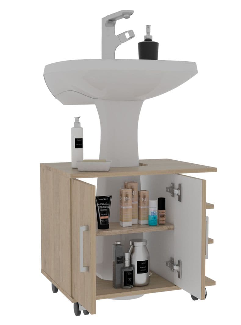 Mueble Optimizador Lavamanos 2P TuHome