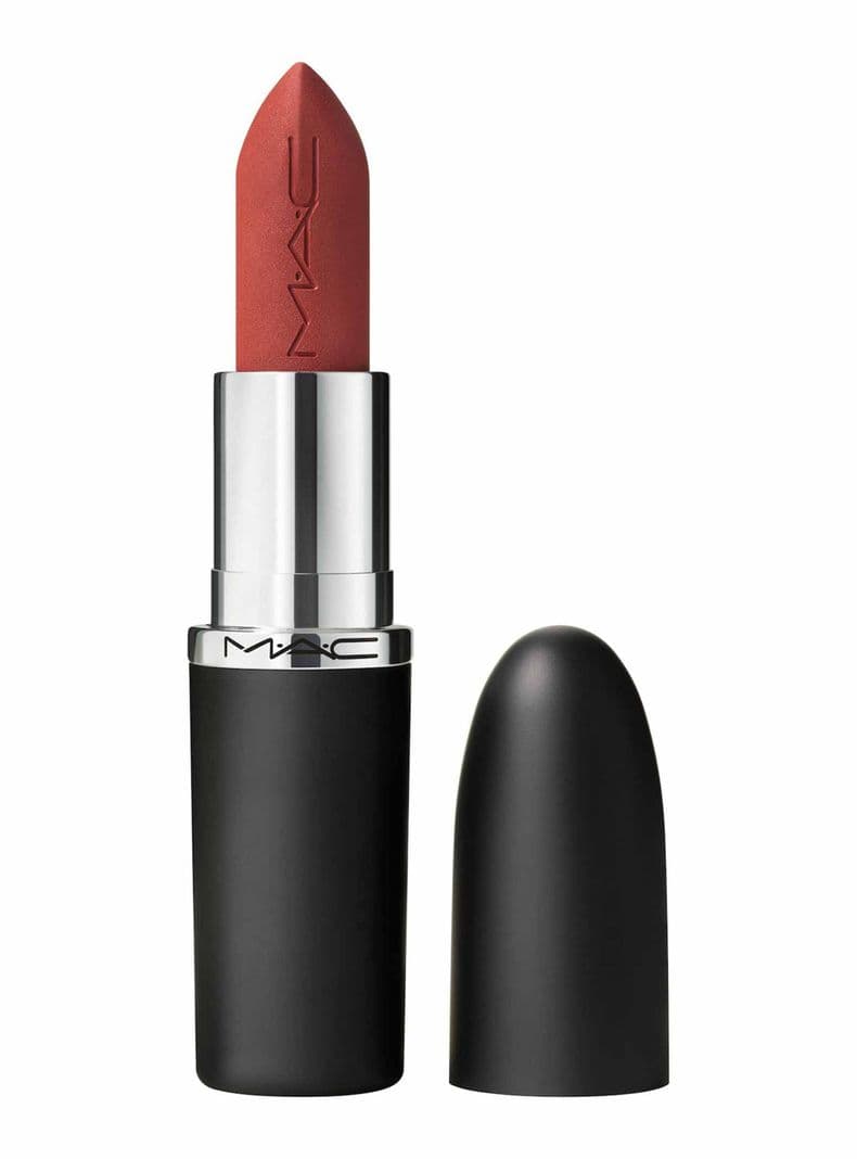 Labial MACximal Silky Matte Lipstick Tono Cafe Mocha 3.5g