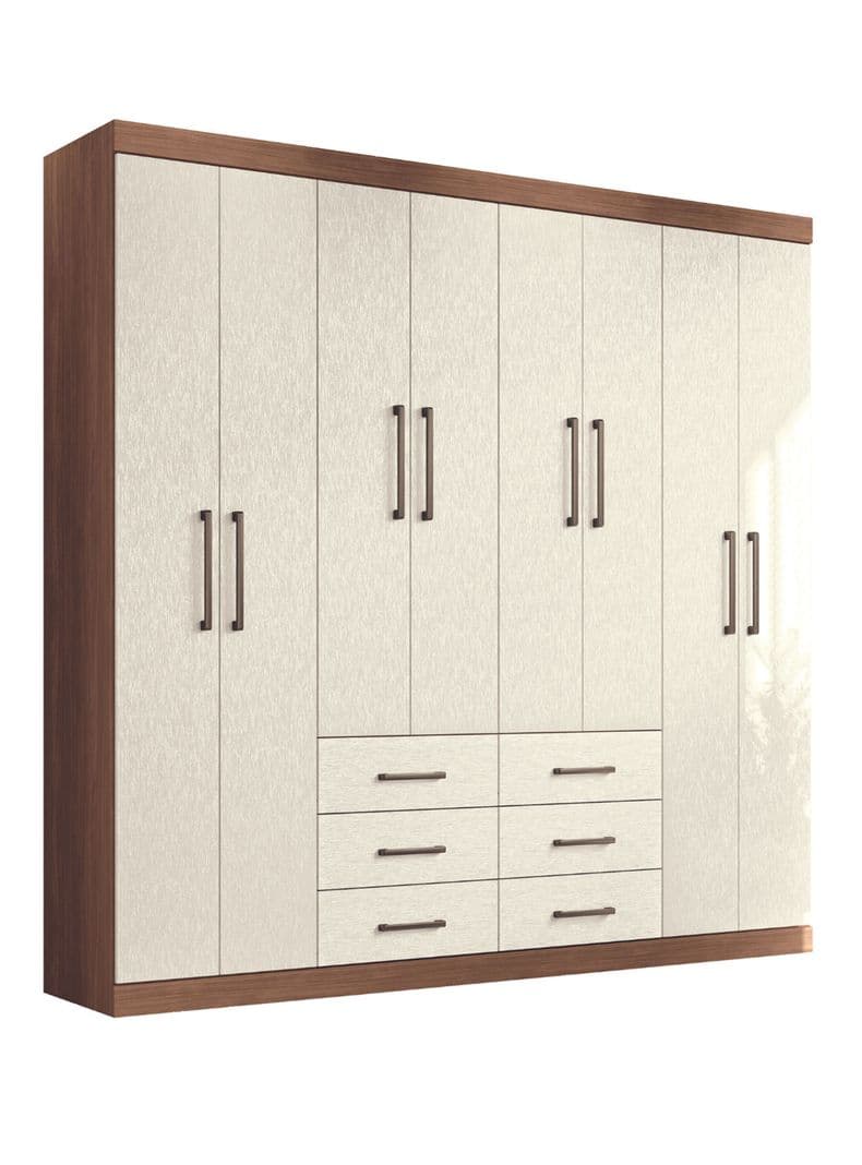 Closet Liverpool 8 Puertas 6 Cajones Natural