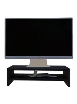 Rack Alzador para Monitor Negro