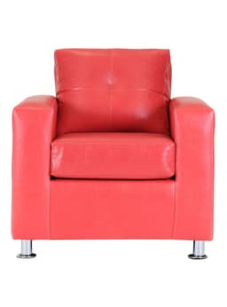 Sofa PU George 1C Rojo
