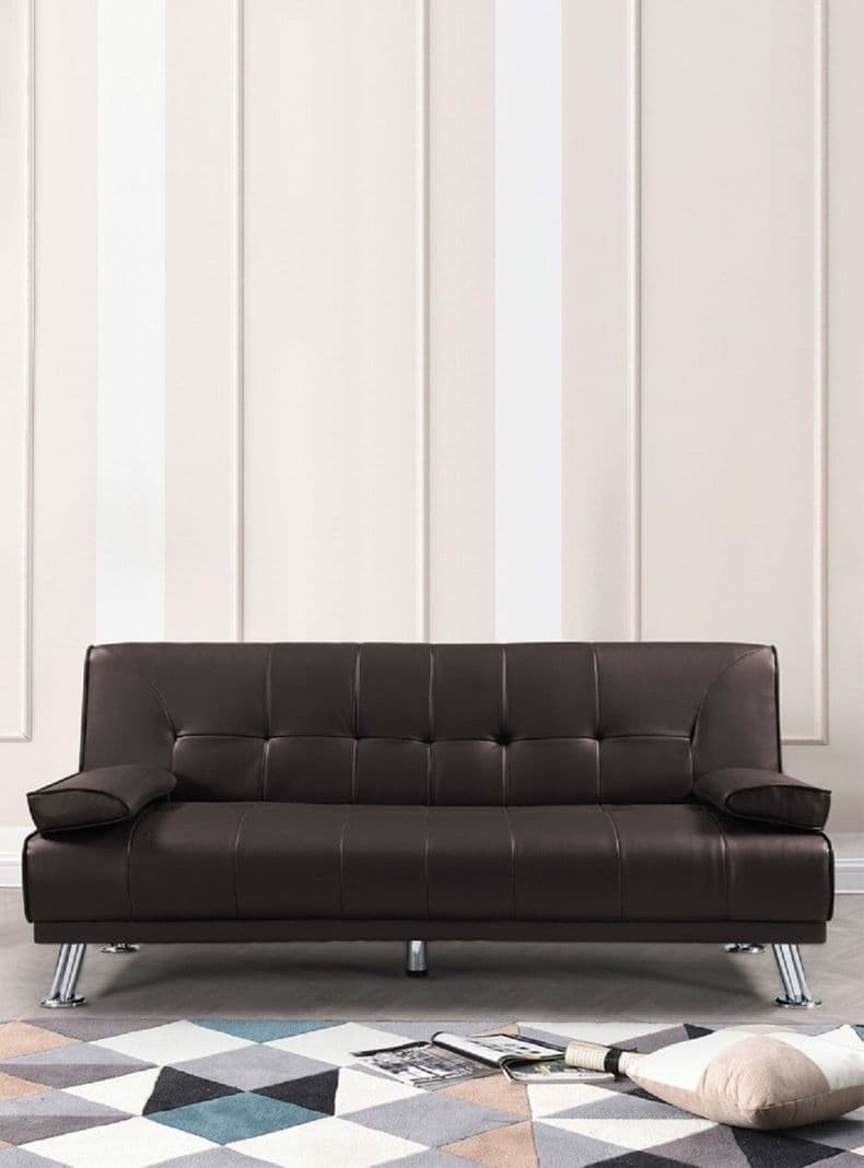 Futon Pu 3 Cuerpos Cafe