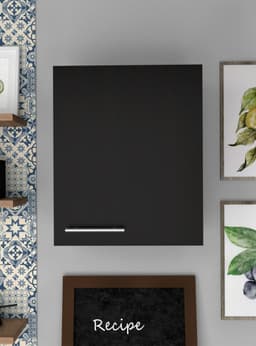 Mueble Aereo Puerta Derecha Manchester Wengue Negro