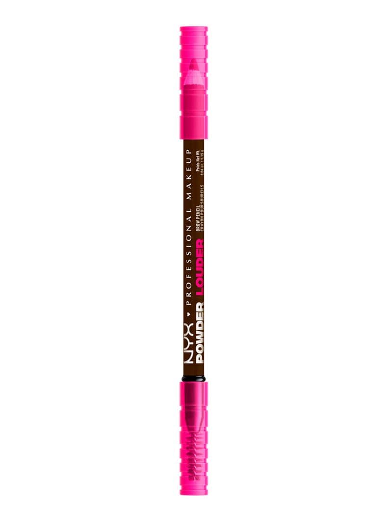 Lapiz de Cejas Nyx Powder Louder Brow Pencil Ash Brown 1.15 g