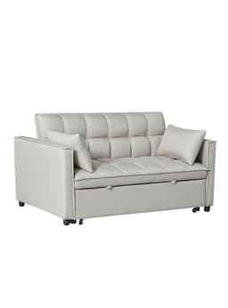 Futon Brela Tela 137 cm Beige