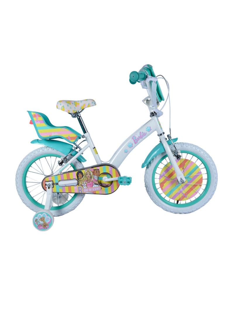 Bicicleta de Nina Barbie Aro 16" Blanco