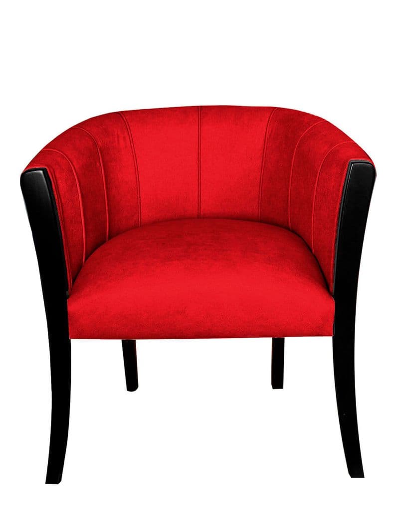 Sitial Marsella Tela Rojo