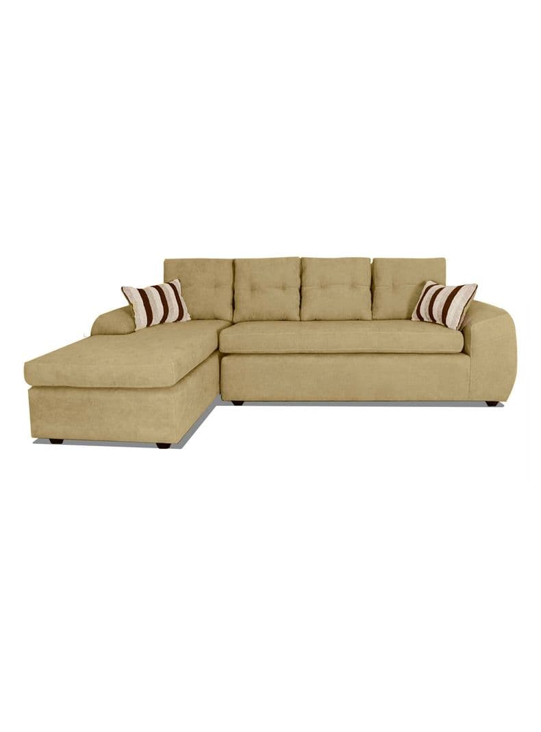 Sofa Seccional Houston Izquierdo Tela 5C Beige