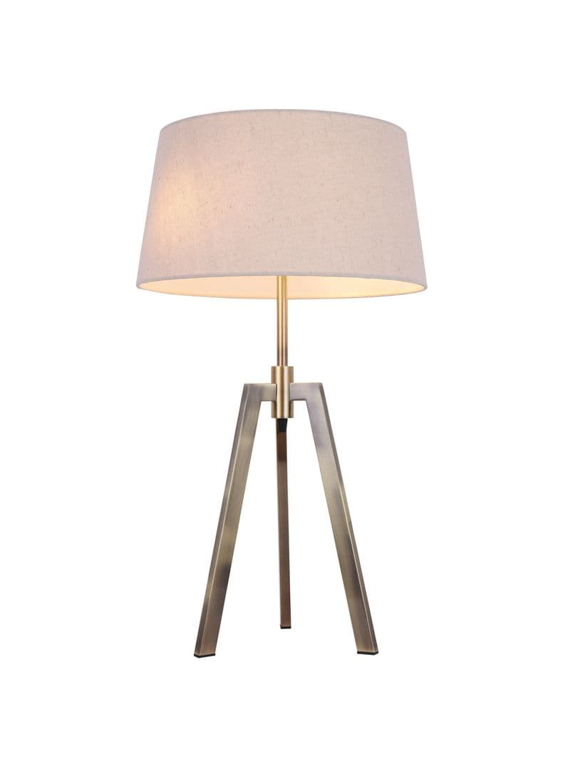 Lampara de Sobremesa Bronce 72x42 cm Diseno 3