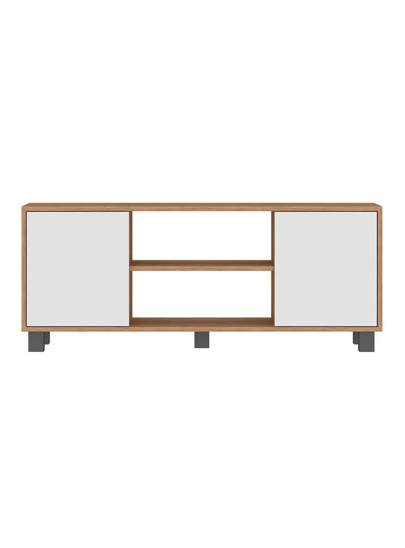Rack Tv 50" Portugal 2 Puertas Blanco