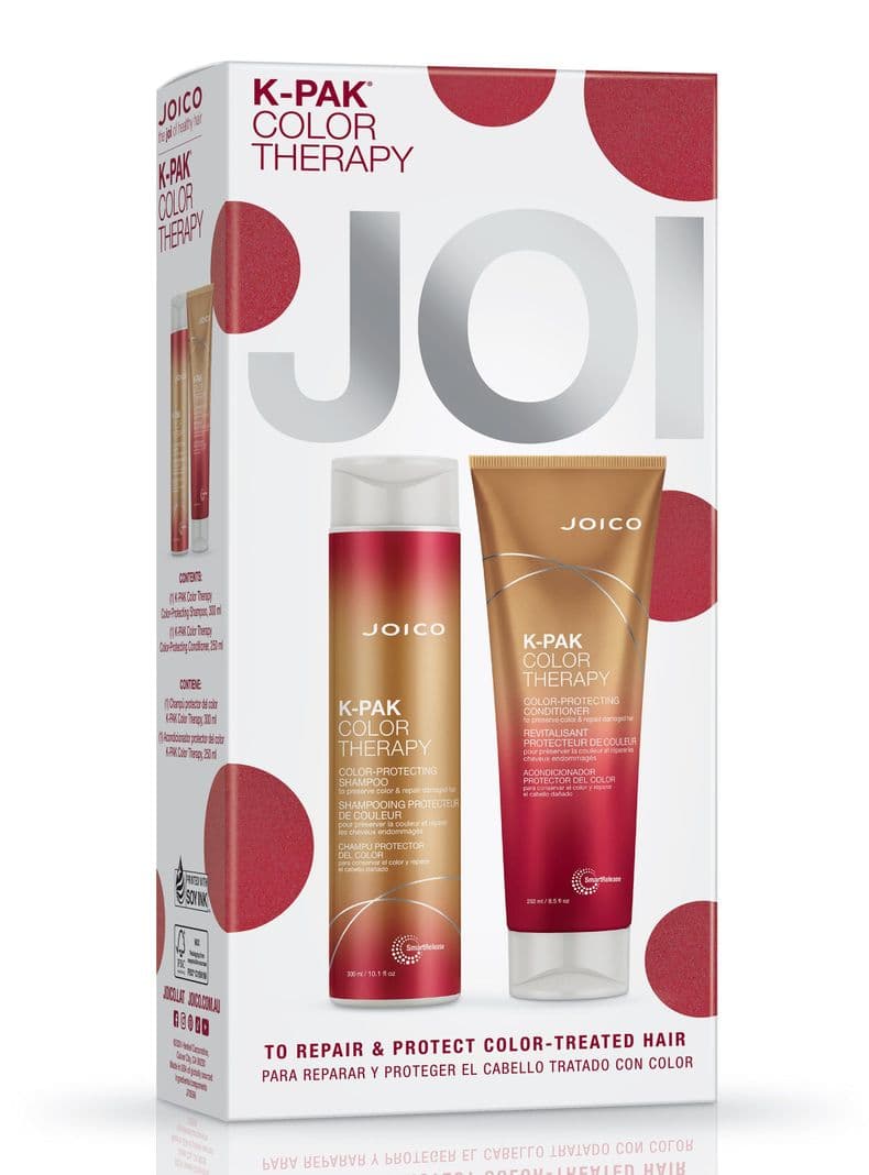 Set Shampoo 300 ml + Acondicionador 250 ml KPAK Colortherapy