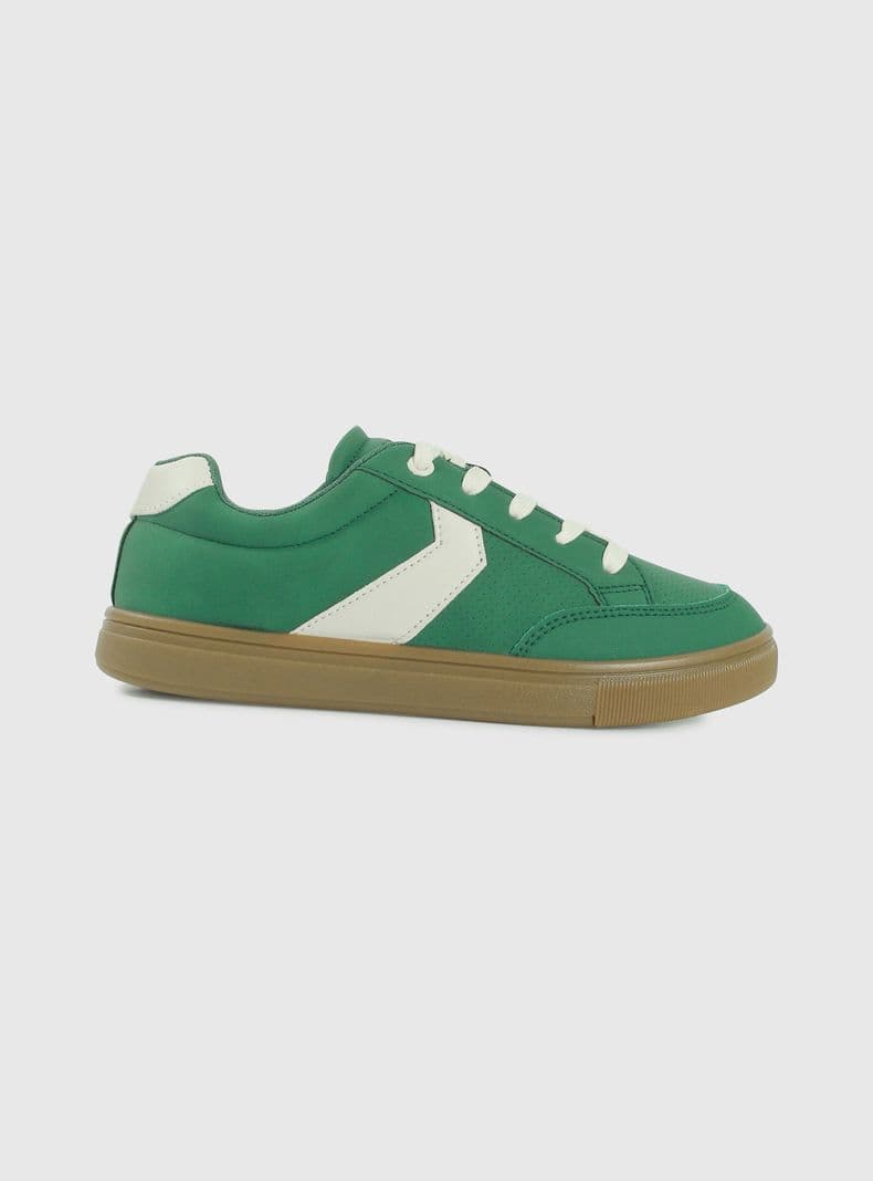 Zapatilla Urbana Nino Color B 57250 T.28 a T.33 Verde Oscuro