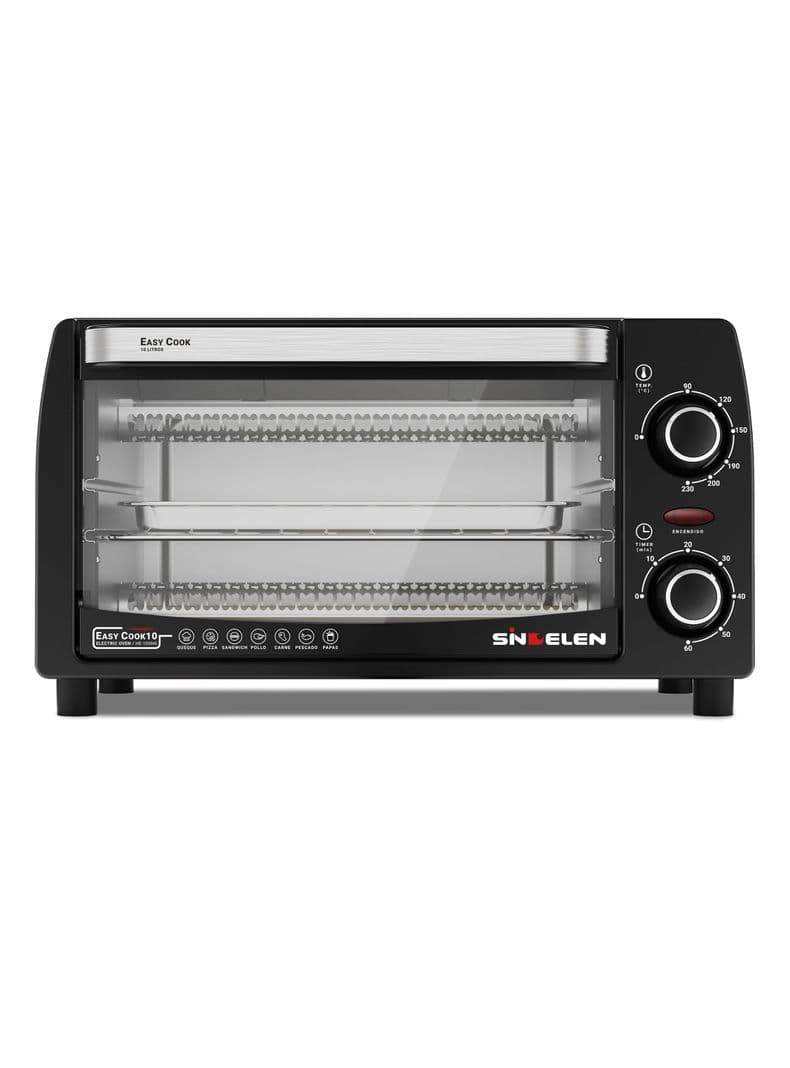 Horno Electrico Sobre Mesa 750W 10 Litros HE-105NG