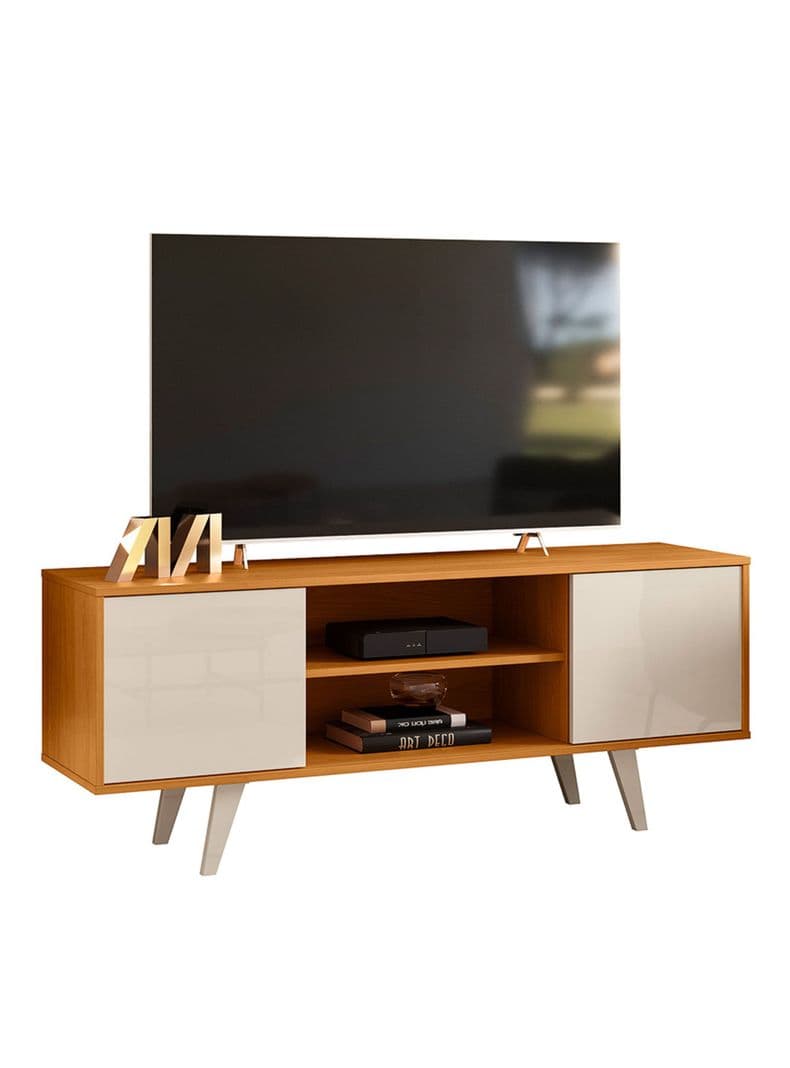 Rack TV 50" Lisboa Cinamomo Off White