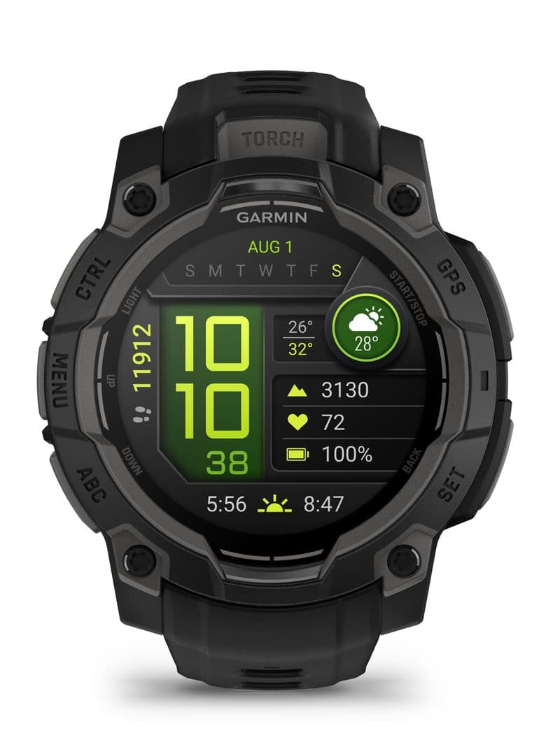 Smartwatch Instinct 3 Amoled Black