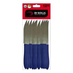 Set 12 Cuchillos Asado Dentado Di Solle Acero Inox.